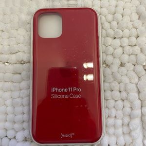 IPhone 11 Pro red Apple phone case!